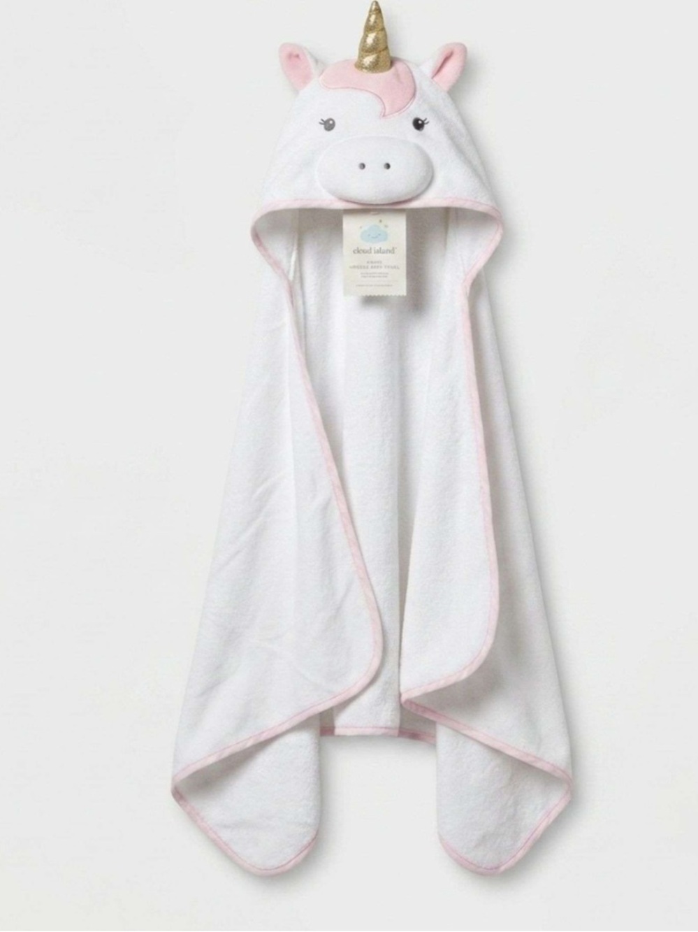 Cloud Island Unicorn Hooded Towel